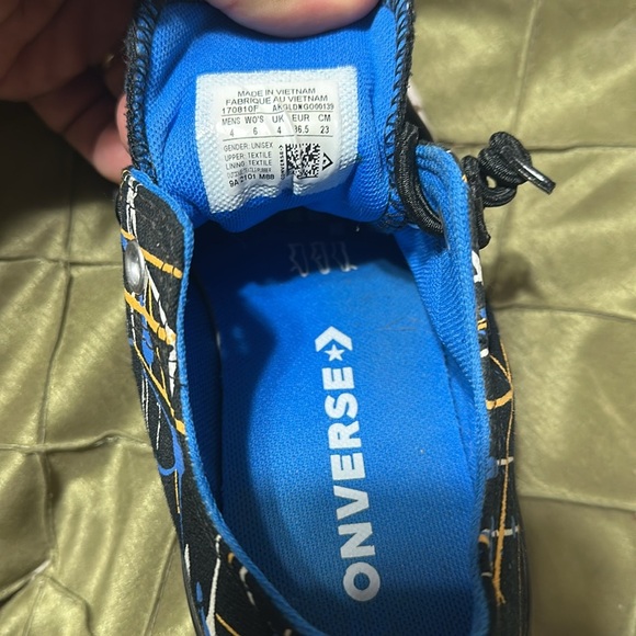 Converse All Star Colorful Patterned Sneakers - Picture 4 of 5